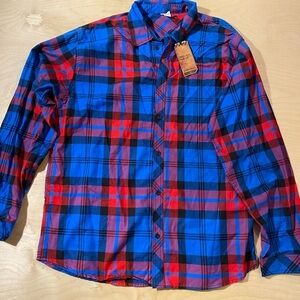 Bleecker Mercer Button Up Shirt. 3X (AK)